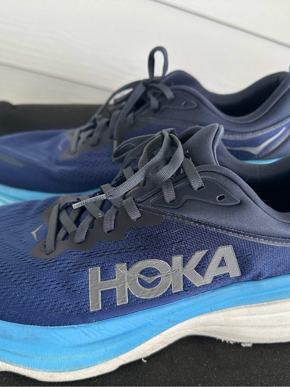 Hoka Navy Men’s Size 13 - Picture 2 of 5